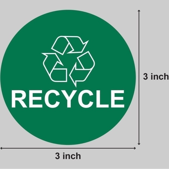 10 recycle stickers - Picture 1 of 4